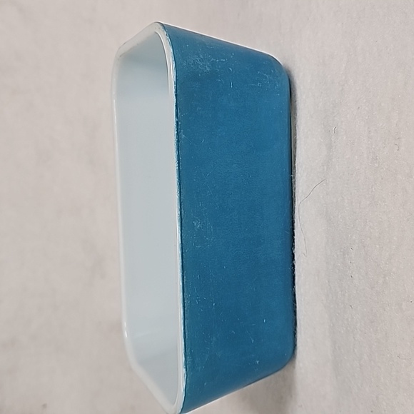 2-Pyrex 501-502 Primary Refrigerator dishes Red-Blue - Picture 7 of 11